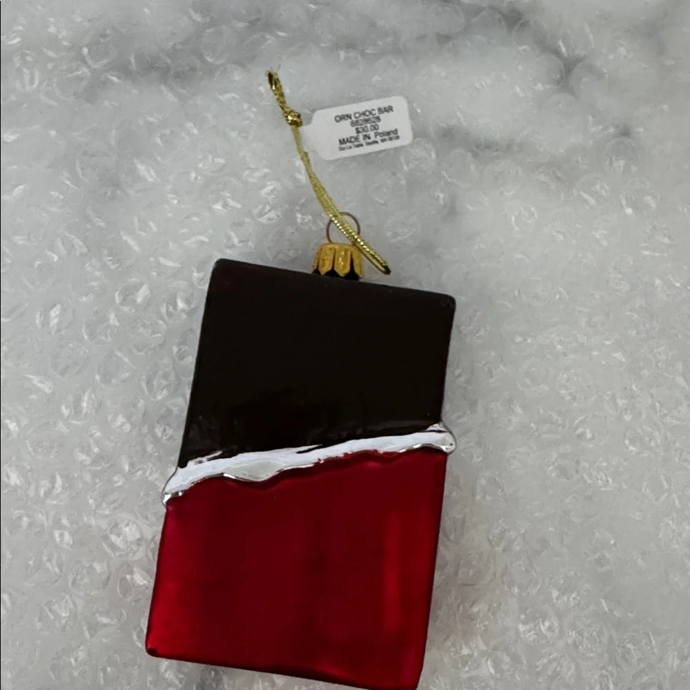 Sur la Table Chocolate Bar Christmas Ornament